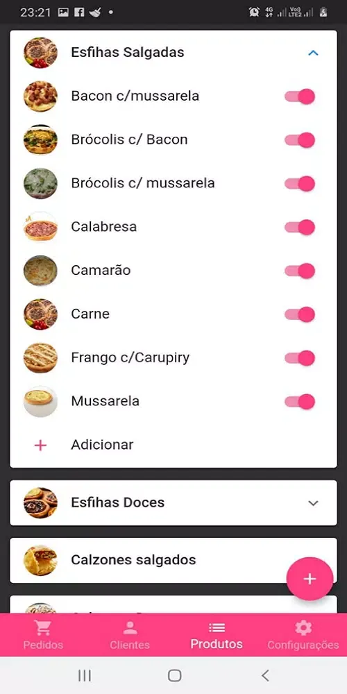 Captures d'écran de Gerente JK Apps