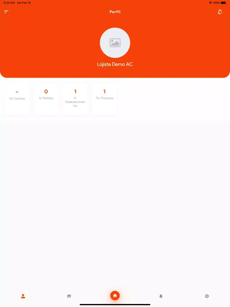 Zrzuty ekranu JK Delivery Lojista iPad 