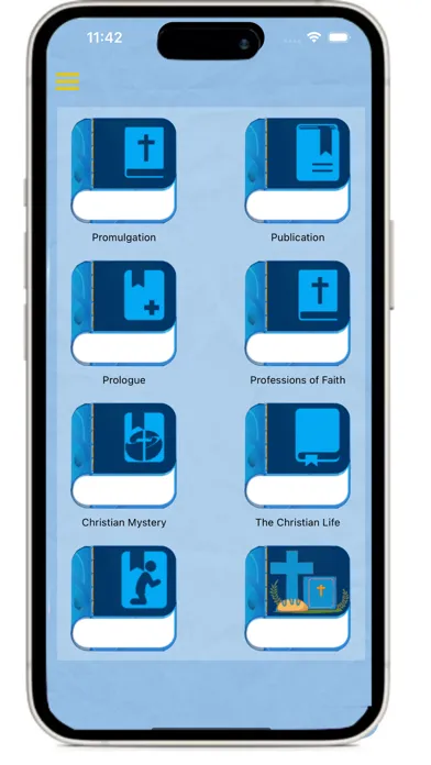 Zrzuty ekranu Catechism of the Catholic