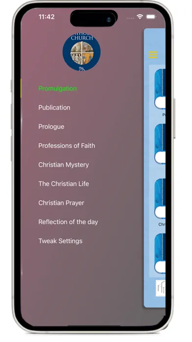 Zrzuty ekranu Catechism of the Catholic