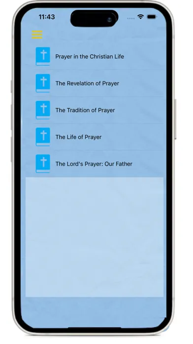 Zrzuty ekranu Catechism of the Catholic
