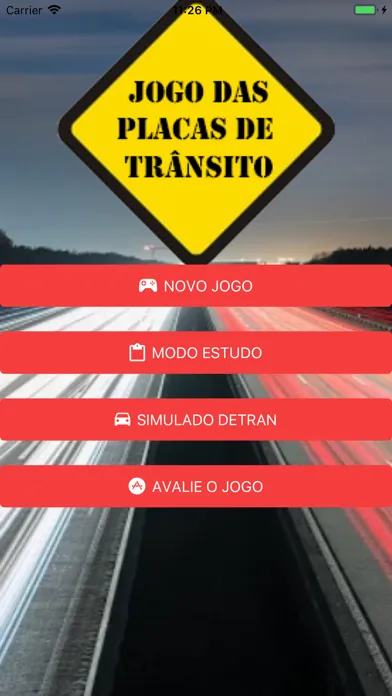 Jogo das Placas de Trânsito应用截图