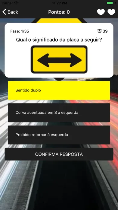 Jogo das Placas de Trânsito应用截图