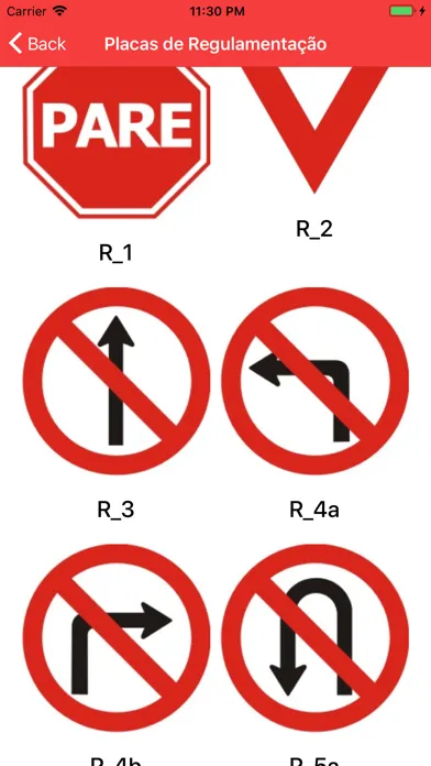 Jogo das Placas de Trânsito应用截图
