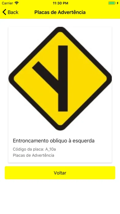 Jogo das Placas de Trânsito应用截图