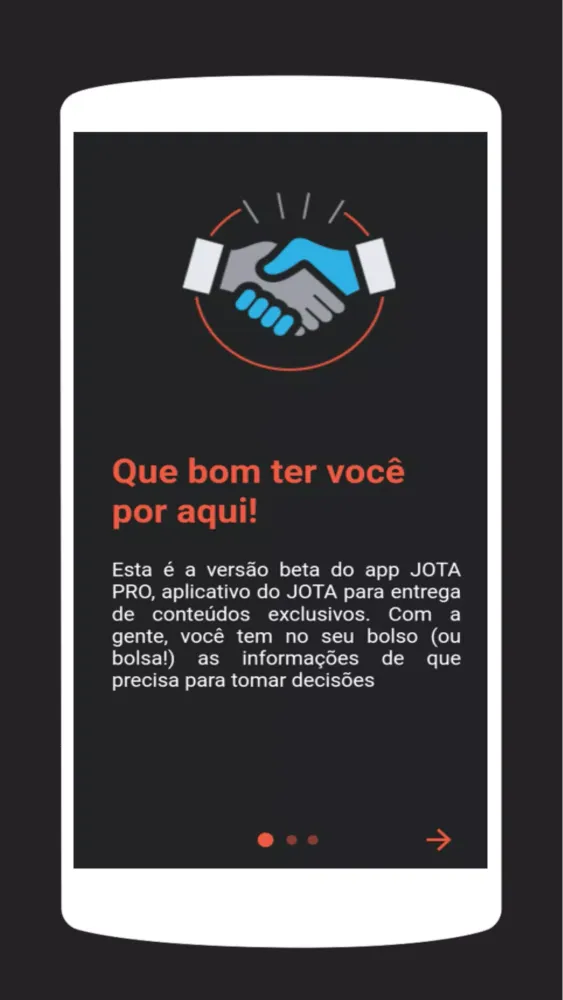ภาพหน้าจอของ JOTA PRO
