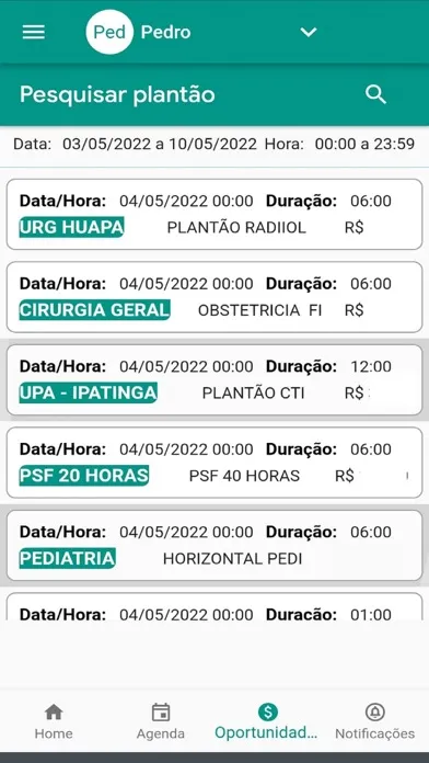 Escala Médica - Plantão স্ক্রিনশট