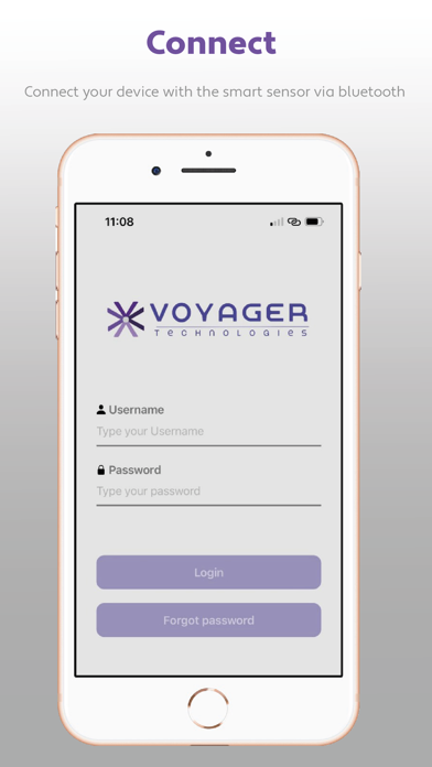 ภาพหน้าจอของ Voyager Connect