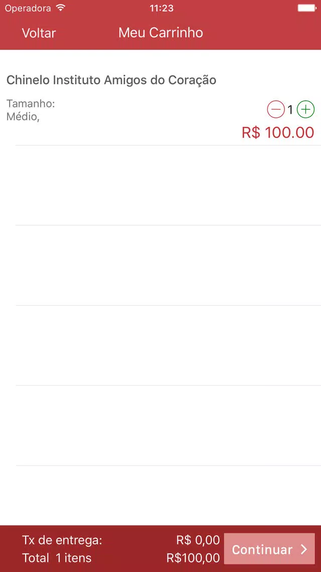 Loja Instituto Amigos do Coração Screenshots