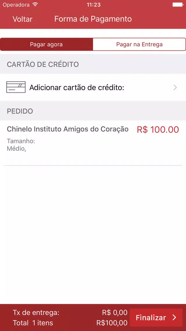 Loja Instituto Amigos do Coração Screenshots
