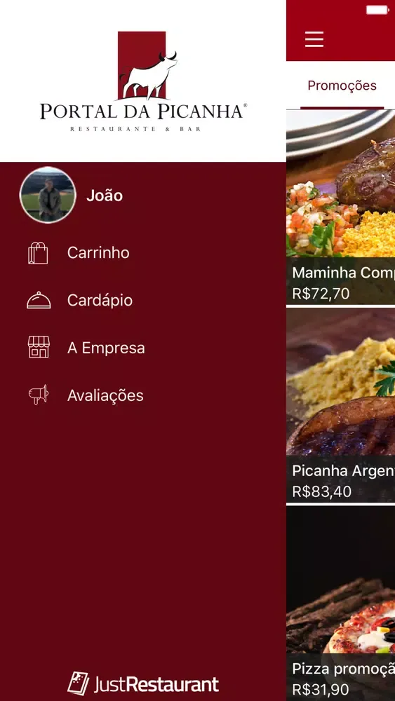 Zrzuty ekranu Portal da Picanha