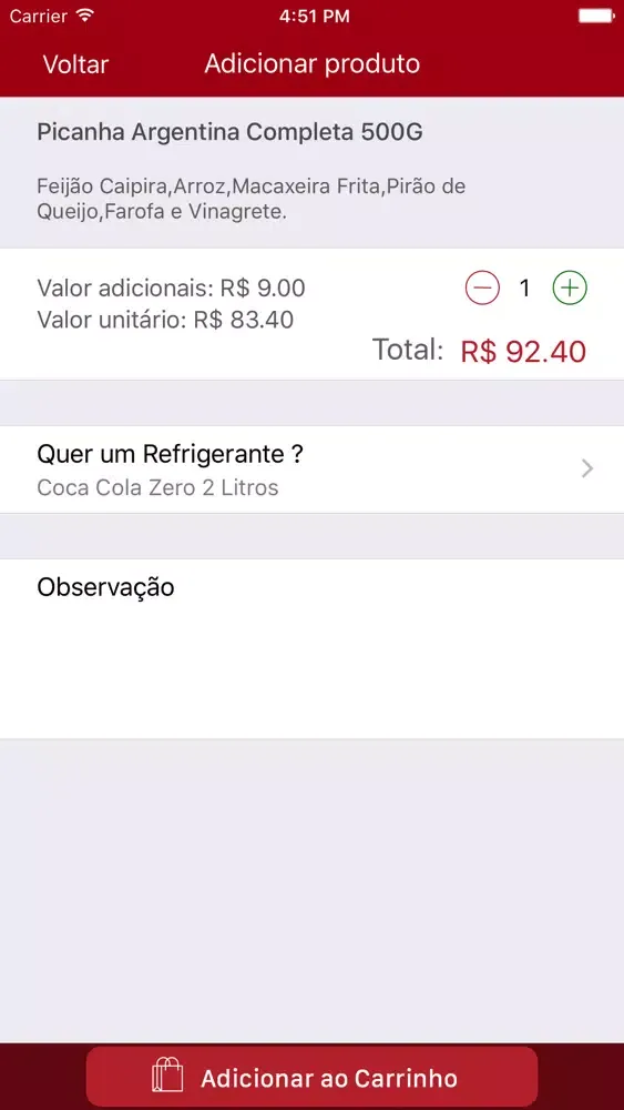 Zrzuty ekranu Portal da Picanha