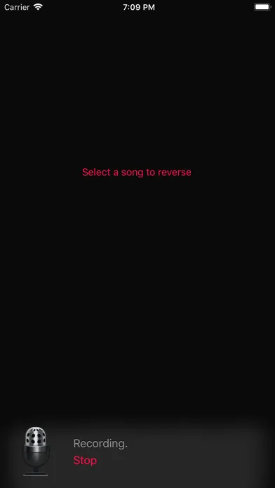 Reverse Music Player স্ক্রিনশট