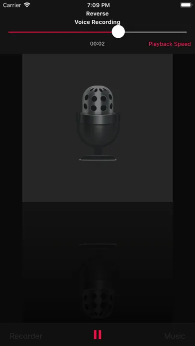 Reverse Music Player স্ক্রিনশট