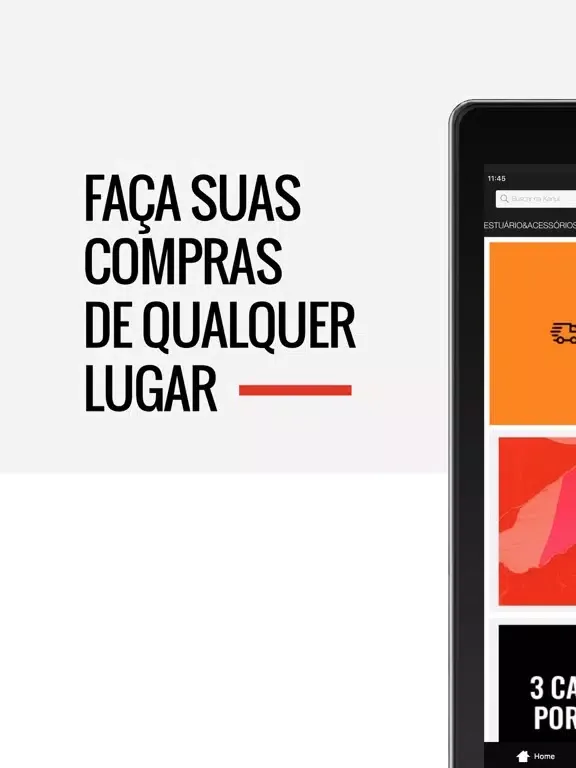 Tangkapan skrin Kanui: Ofertas Sportwear iPad 