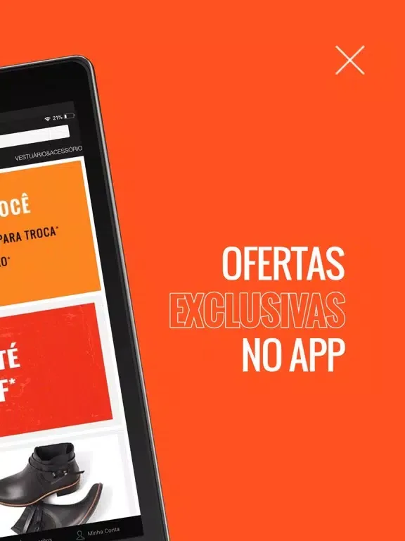 Tangkapan skrin Kanui: Ofertas Sportwear iPad 
