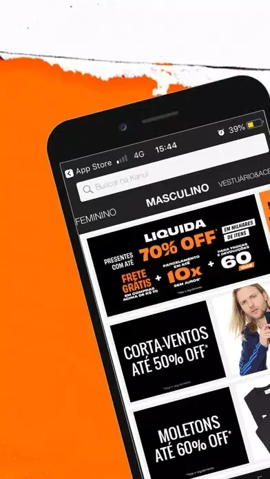 Tangkapan skrin Kanui: Ofertas Sportwear