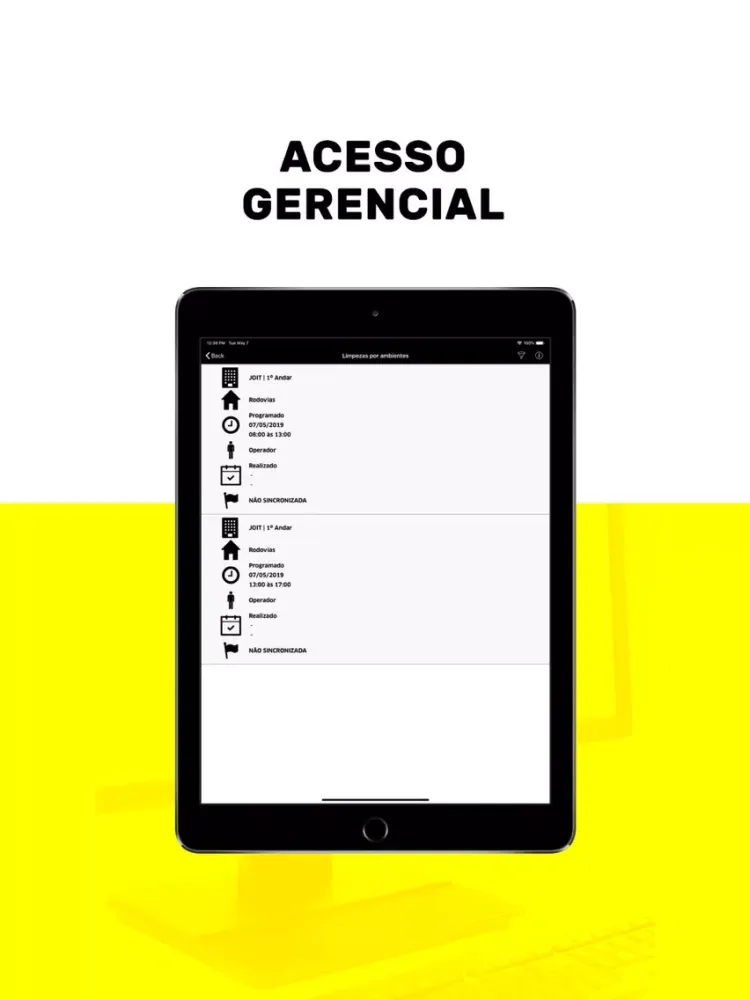 Eco! Manager iPad  Ekran Görüntüleri