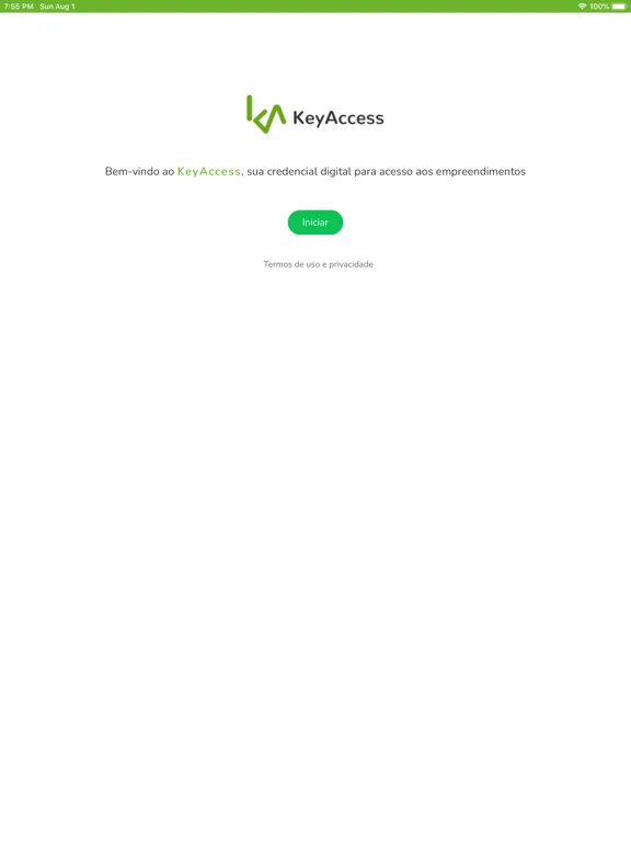 KeyAccess Pass iPad  स्क्रीनशॉट
