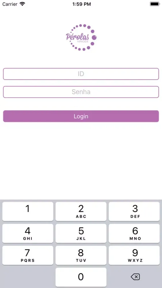 Pérolas Check-in Grupo Hinode应用截图