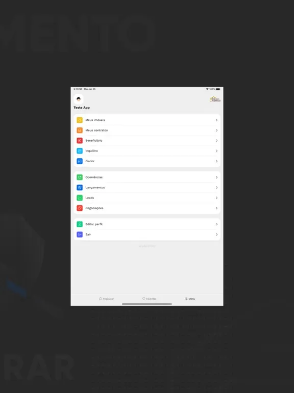 Jeremias Rodrigues iPad  স্ক্রিনশট
