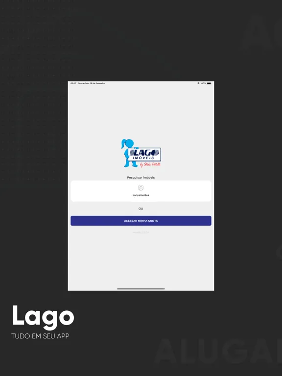 Capturas de tela do Lago Imóveis iPad 