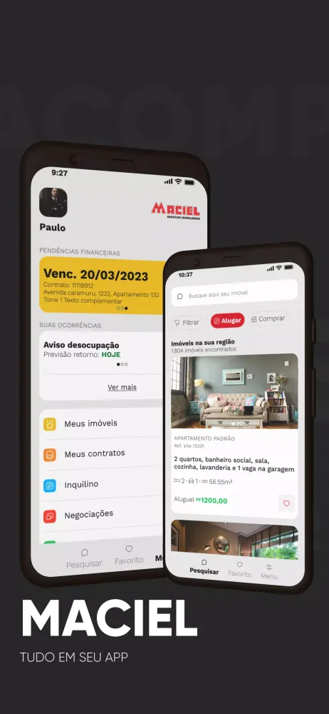 Imobiliária Maciel Screenshots