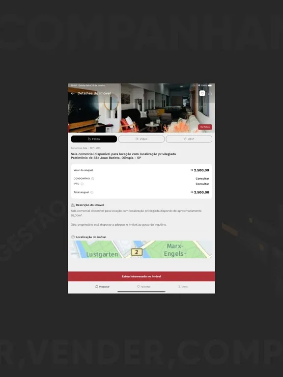 Imobiliária Malufi iPad  Screenshots