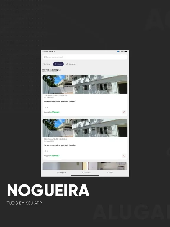 Nogueira Corretores de Imóveis iPad  Ekran Görüntüleri