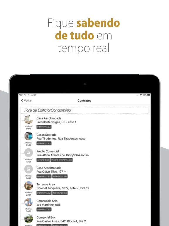 Triunfo Negócios Imobiliários iPad  স্ক্রিনশট