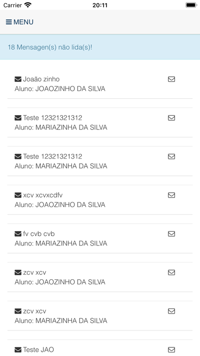 Capturas de pantalla de Aluno Seguro