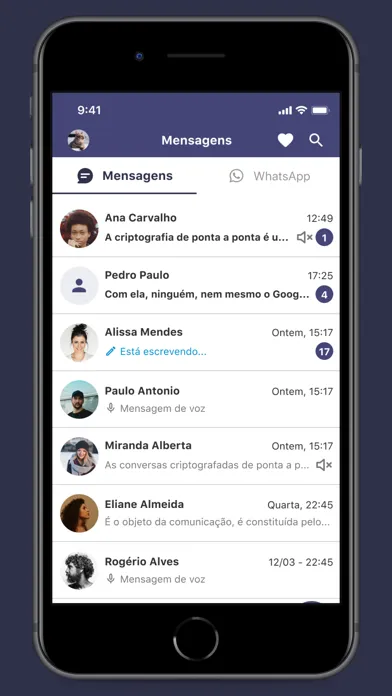 Capturas de tela do Callbox
