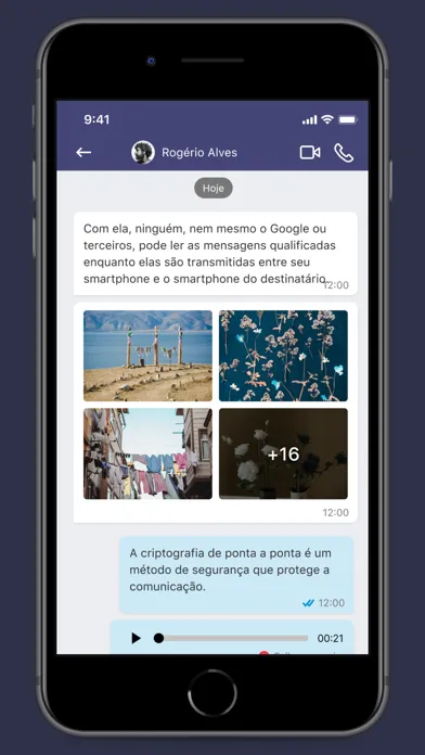 Capturas de tela do Callbox