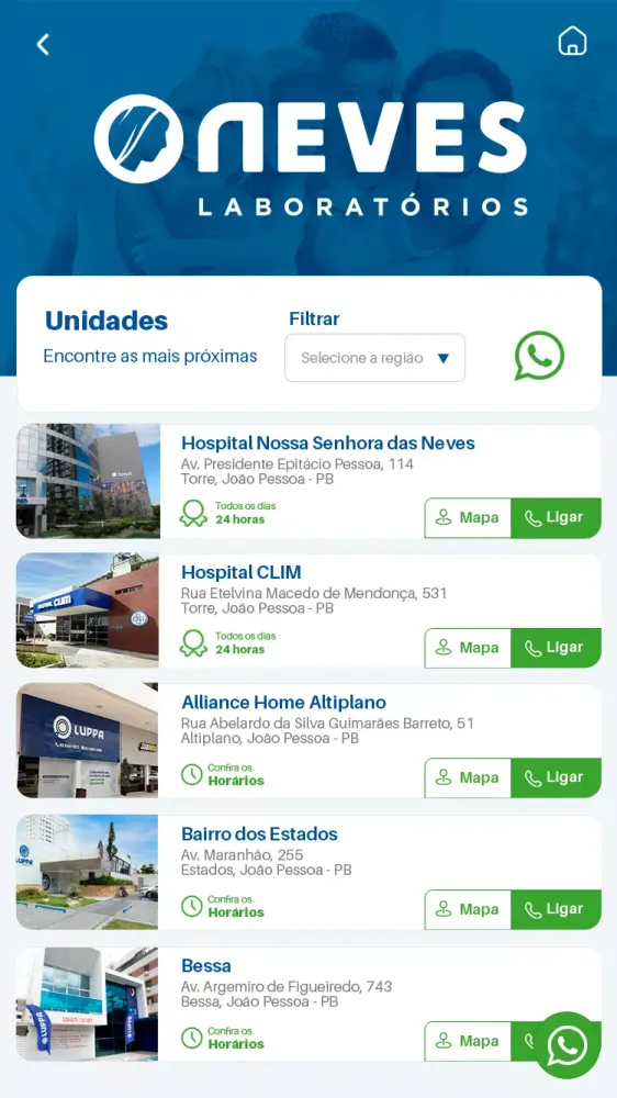 Neves Laboratórios Screenshots