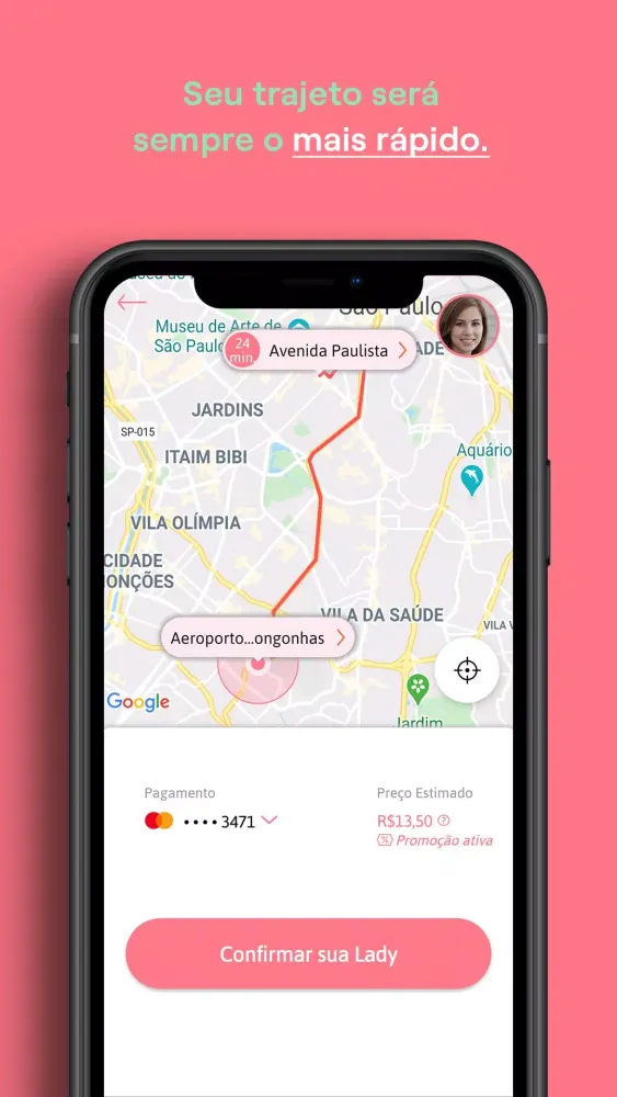 Lady Driver Passageira স্ক্রিনশট