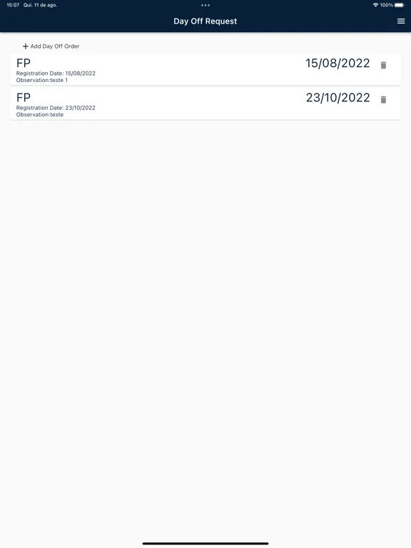 SIGLA Crew iPad  Screenshots