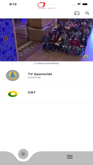 Ảnh chụp màn hình của LCA TV