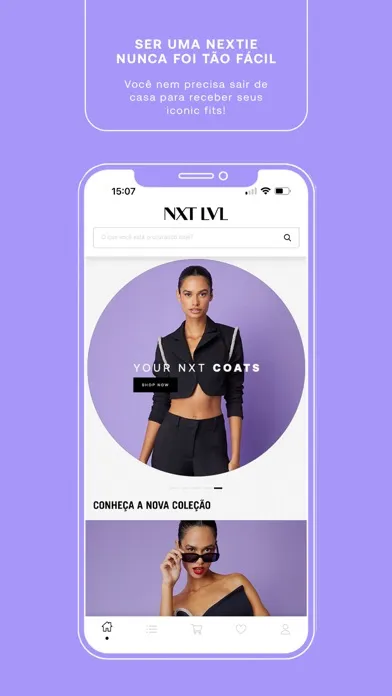 ภาพหน้าจอของ NXT LVL