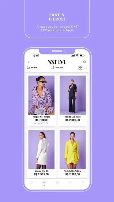 ภาพหน้าจอของ NXT LVL
