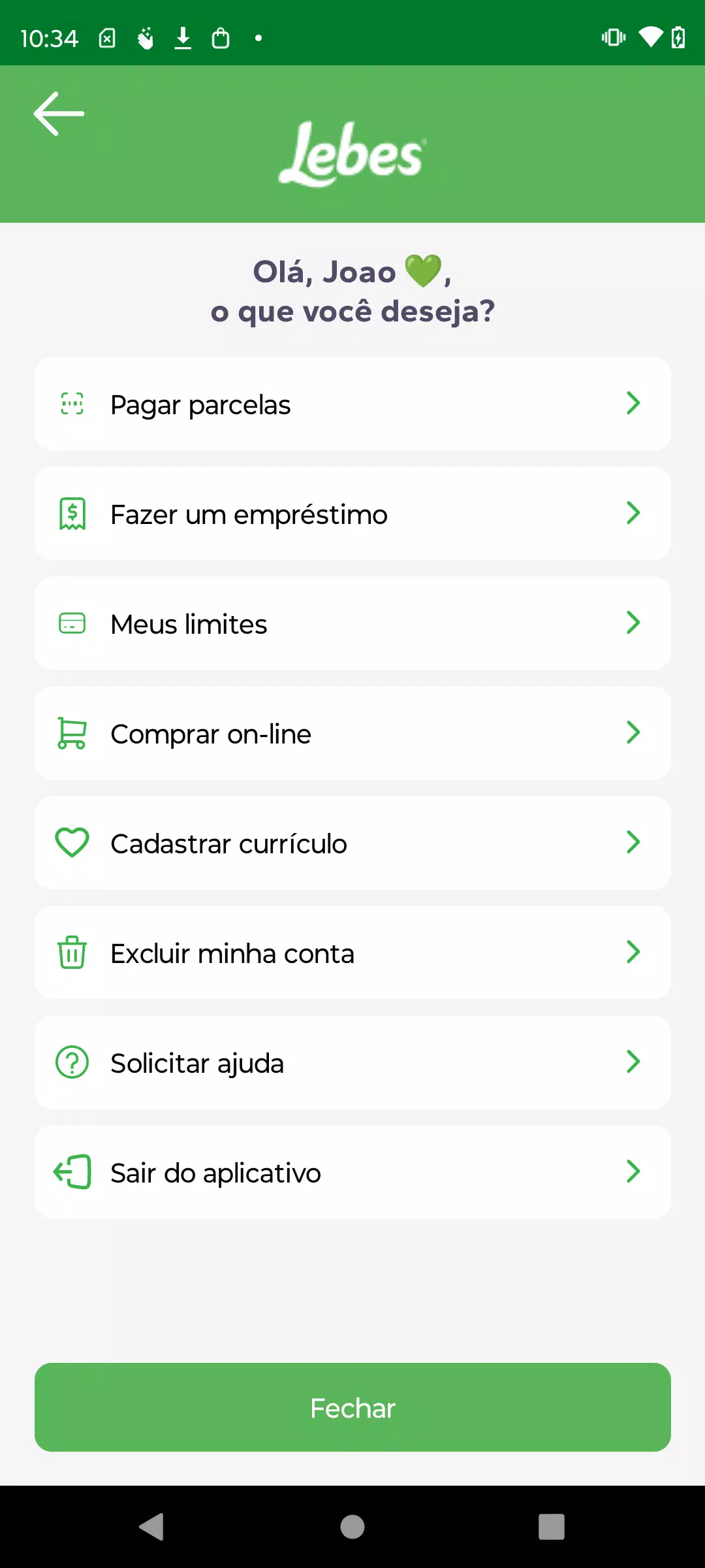 Lojas Lebes Screenshots