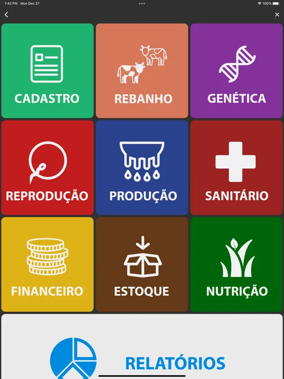 صور Leigado Gestão Gado Leiteiro iPad 