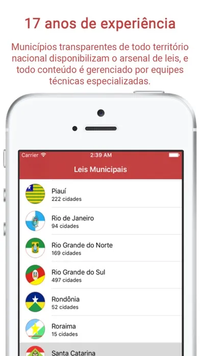 LeisMunicipaisApp স্ক্রিনশট
