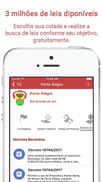 LeisMunicipaisApp স্ক্রিনশট