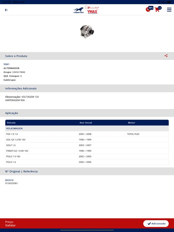 Capturas de pantalla de Leopard Parts RJ - Ymax iPad 