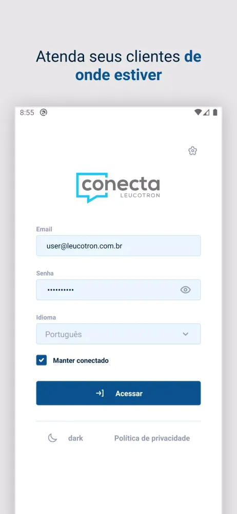 Conecta Leucotron Screenshots