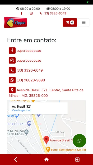 Capturas de pantalla de Supermercado Boa Opção - Loji