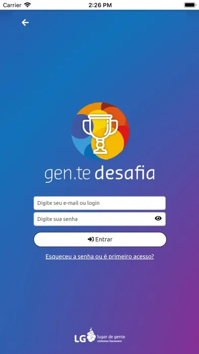 Gen.te Desafia Ekran Görüntüleri