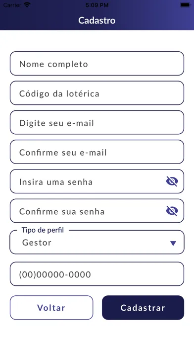 Captures d'écran de APP Parceiros Tele Sena