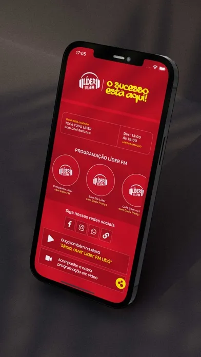Líder FM Ubá Ekran Görüntüleri