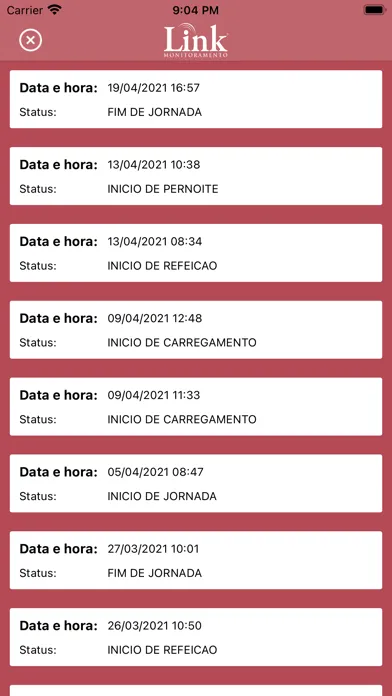 Link Controle de Entregas Screenshots